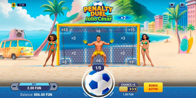Penalty Duel with Júlio César bónusz