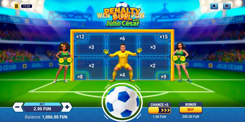Penalty Duel with Júlio César tema