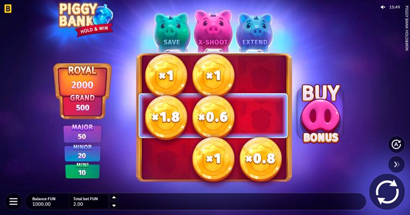 Piggy Bank Hold & Win <span id=