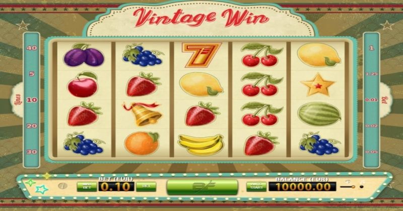 Játssz a A Vintage Win online nyerőgép a BF Gamestől slottal most ingyen! | Kaszinok.biz