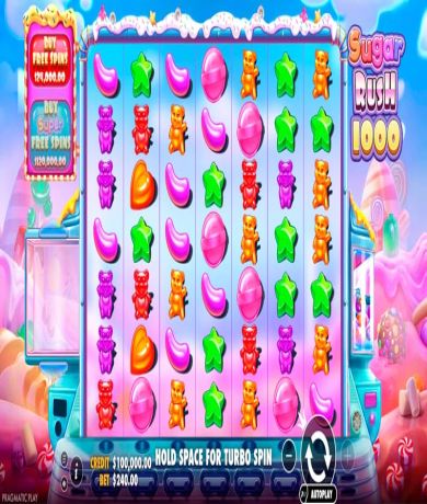 Játssz a Sugar Rush 1000 a Pragmatic Play-től – Vélemény, ingyenes játék demó módban slottal most ingyen! | Kaszinok.biz