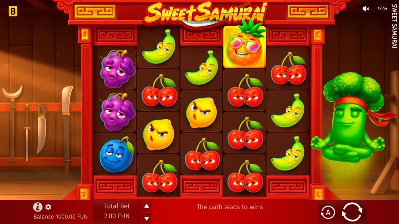 Sweet Samurai jatekmenet