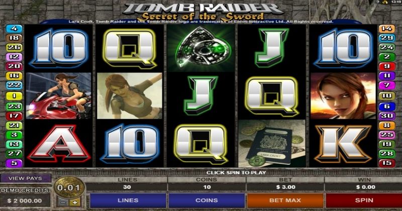 Játssz a A Microgaming Tomb Raider 2 online nyerőgépe slottal most ingyen! | Kaszinok.biz