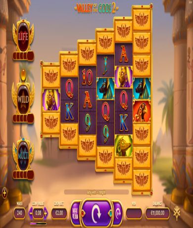 Játssz a Valley Of The Gods 2 az Yggdrasiltól – Értékelés, Ingyenes Játék Demó Módban slottal most ingyen! | Kaszinok.biz