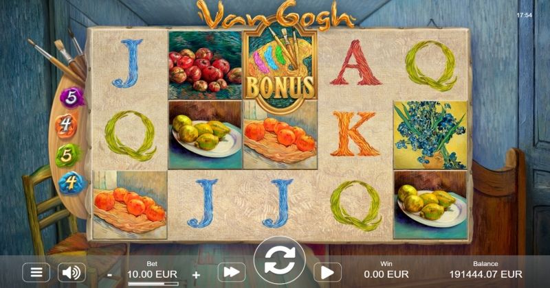 Játssz a Van Gogh online nyerőgép a Relax Gaming-től slottal most ingyen! | Kaszinok.biz