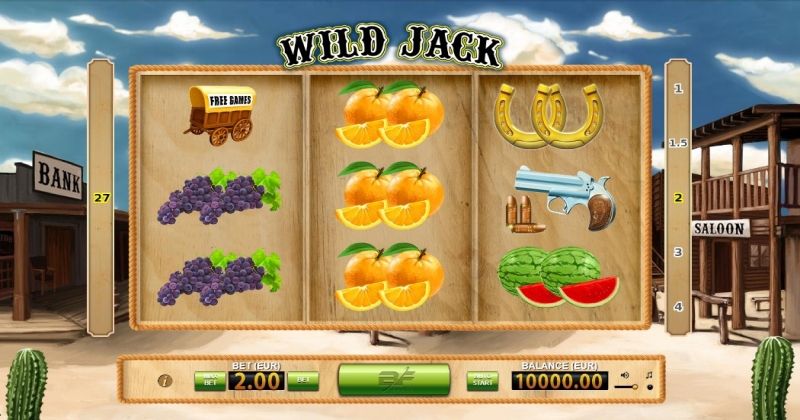 Játssz a A BF Games Wild Jack online nyerőgépe slottal most ingyen! | Kaszinok.biz