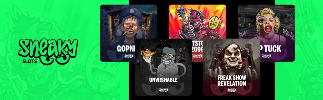 Sneaky Slots szoftverszolgáltató